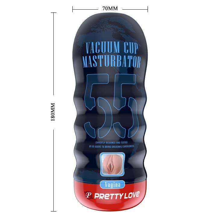 Masturbator masażer penisa Pretty Love - Vacuum Cup Masturbator 55