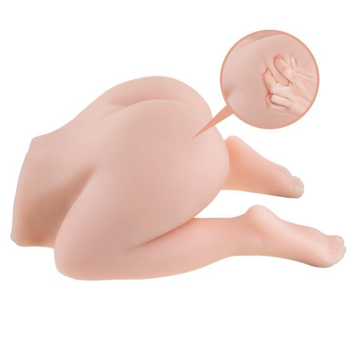 Klęcząca wibrująca dupcia z anusem i waginą XXXL 10 kg