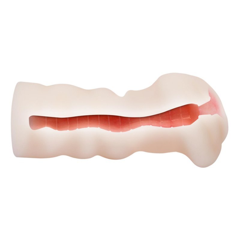 Baile masturbator with vibrating ring, flesh-coloured