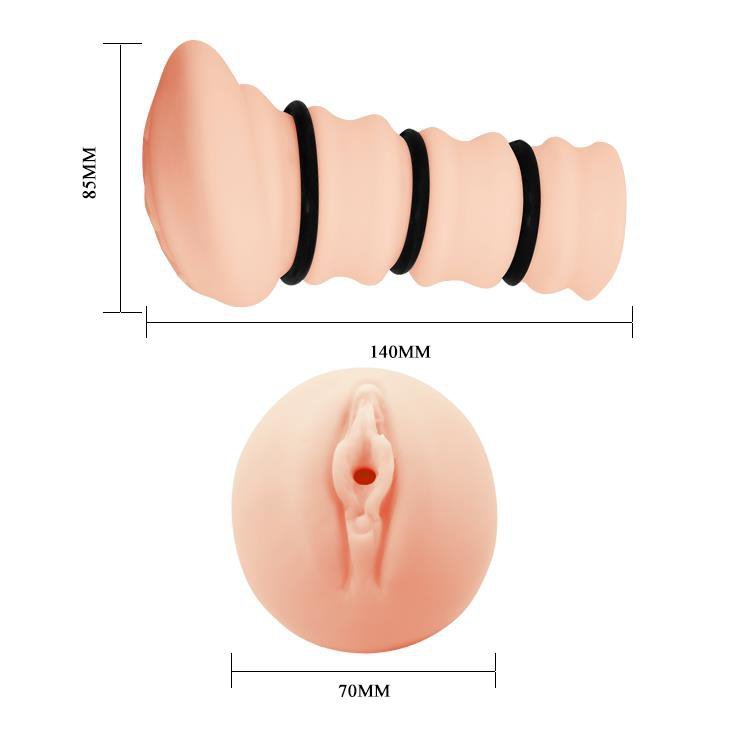 Masturbator sztuczna pochwa Crazy Bull Rossi Flesh 3D 