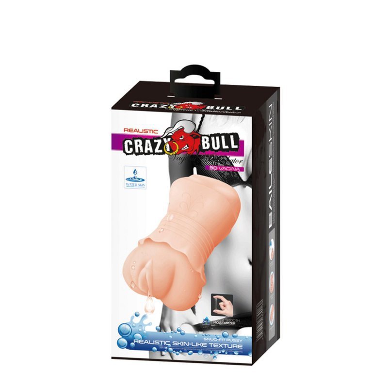 Crazy Bull Realistic 3D vagina, water lubricant