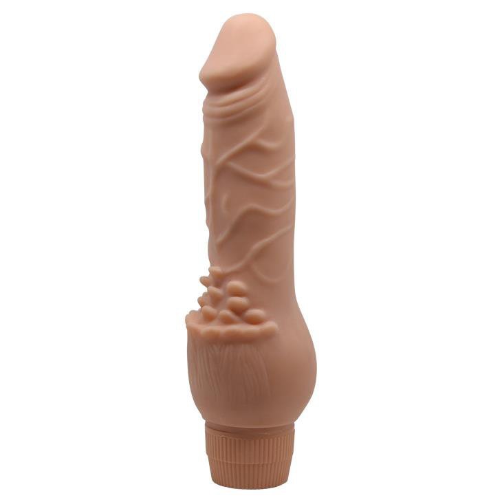 Wibrator z cyber-skóry miękki Clark 19,5 cm