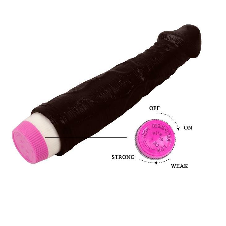 Realistyczny wibrator murzyńskie dildo 23 cm