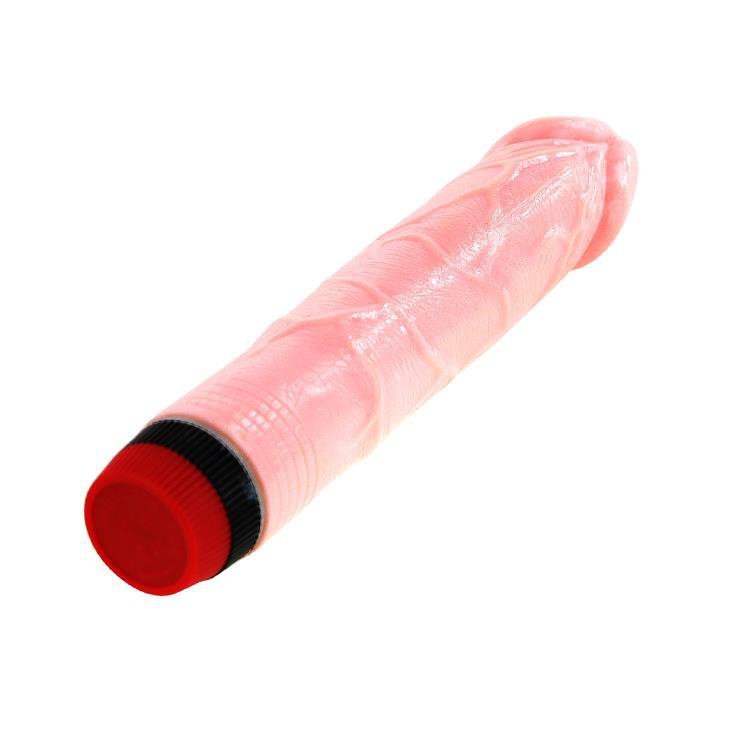 Naturalne wibrujące dildo sztuczny penis 21 cm