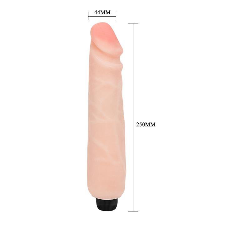 Elastyczny wibrator jak prawdziwy penis baile 25 cm