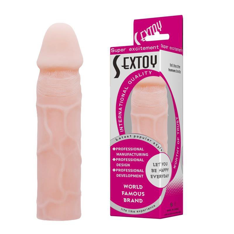 Realistyczne dildo z kręgosłupem Baile 16 cm