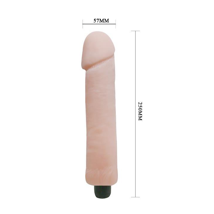 Wibrator jak penis z wyraźnie zarysowaną główką