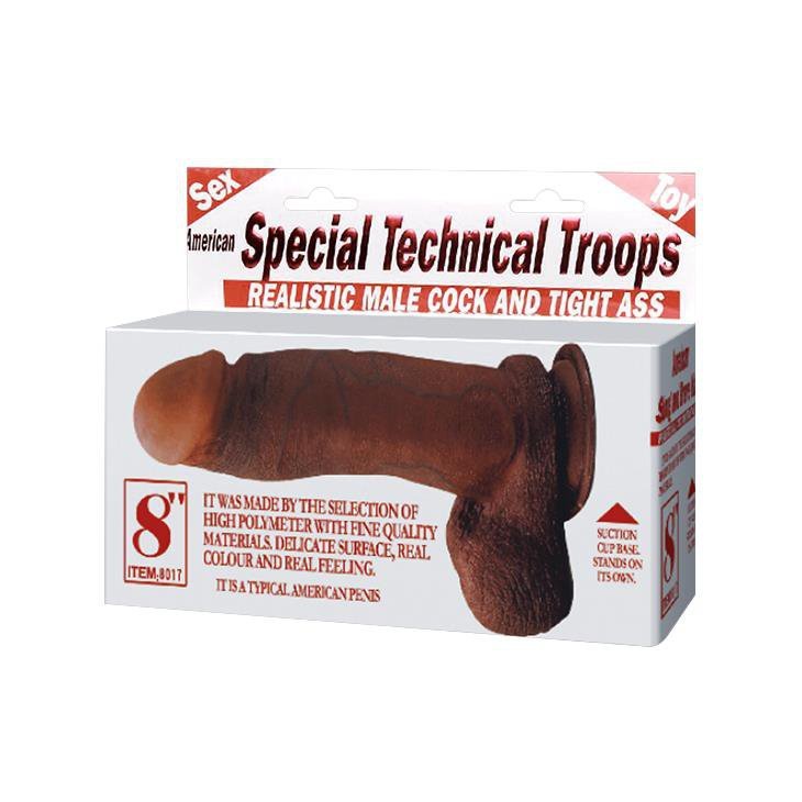 Wibrujące dildo na przyssawce z pilotem baile 19,5 cm