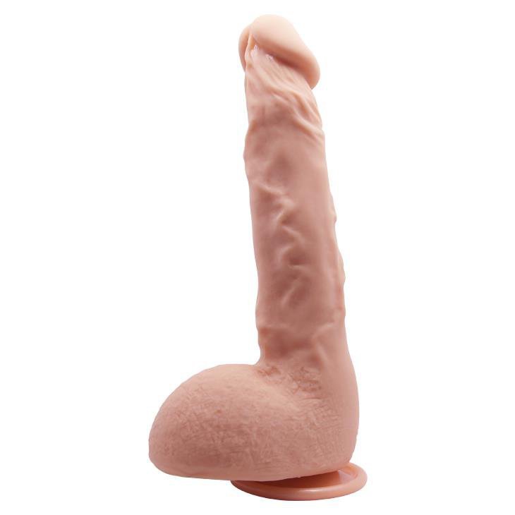 Duże realistyczne dildo żylaste na przyssawce 24 cm