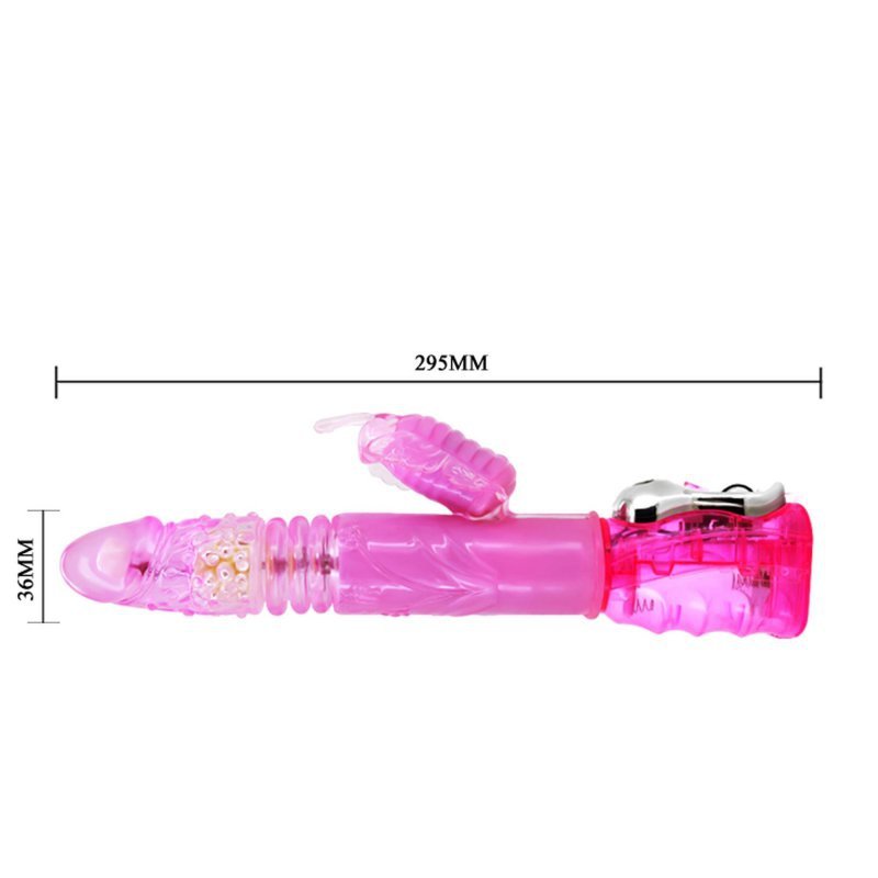 Posuwisto rotacyjny wibrator motylek sex masażer