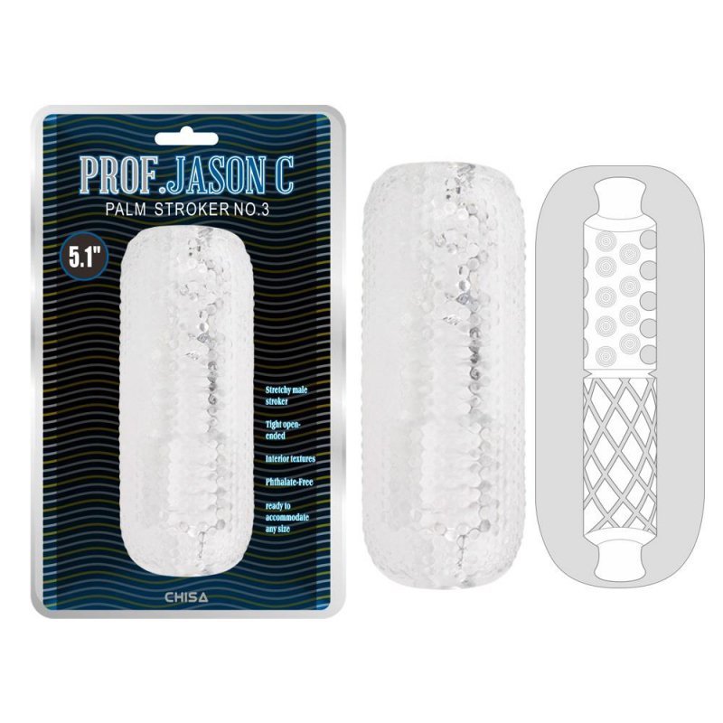 Masturbator męski Palm  Stroker No.3-Clear