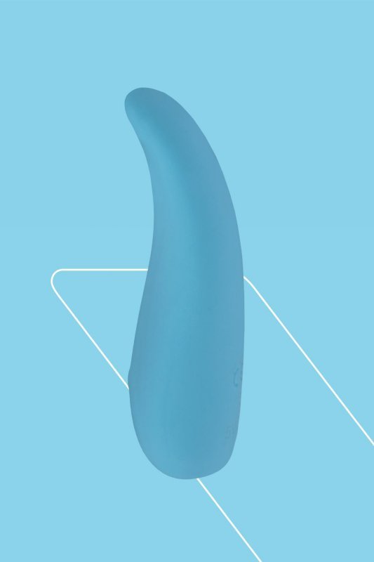 Wibrator języczek do łechtaczki i sutków ThrillLeaf blue 