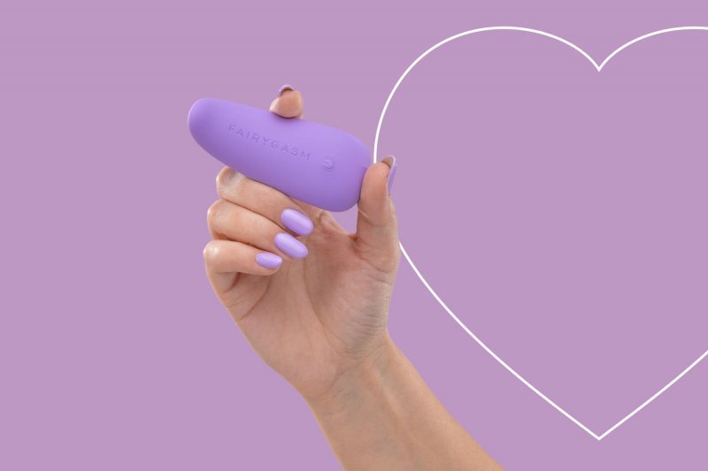 Wibrator języczek do łechtaczki i sutków ThrillLeaf violet