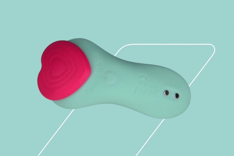 Wibtator dla Pań z pilotem HeartGem green