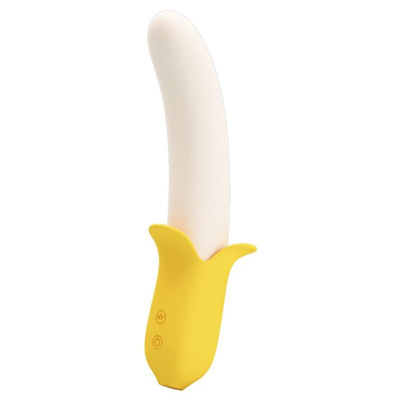 Wibrator banan Pretty Love 7 wibracji i 3 ruchy posuwiste