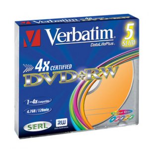 DVD-R VERBATIM 4.7 GB 4x Slim 5  szt.