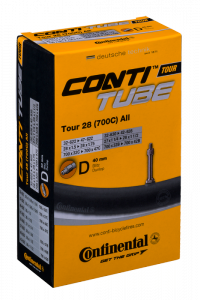 Dętka rowerowa trekingowa Continental Tour 28 1.25-2.5 dunlop S40mm