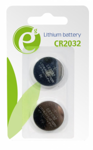 Baterie GEMBIRD Litowa CR2032 220mAh 2 szt. EG-BA-CR2032-01
