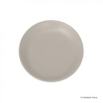 Plastikowy talerzyk mały beżowy, średnica 21 cm 65 szt