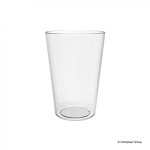 Plastikowa szklanka koniczna do piwa 0,3 l. 75 szt