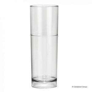 Plastikowa szklanka long drink, 230 ml, 102 szt