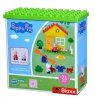 BIG Klocki Bloxx Świnka Peppa Domek Ogrodowy 18m+