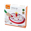 Tort Urodzinowy Drewniany Zestaw do Krojenia na Rzepy Viga Toys