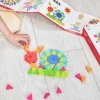 TOOKY TOY  Puzzle Ośmiokątne Drewniana Mozaika Edukacyjna (73el.)