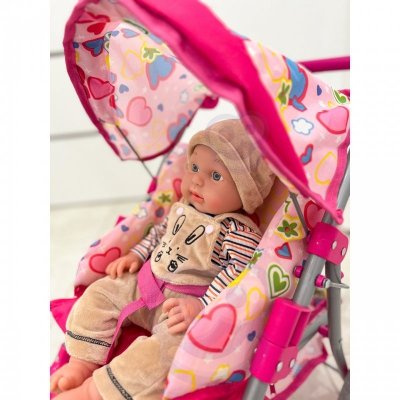 WOOPIE Lalka Bobas w Ubranku Króliczek 46 cm