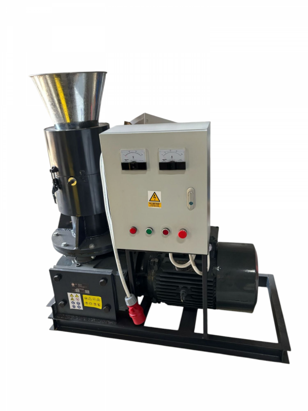 Peleciarka Wolnoobrotowa 15kW z ruchomymi rolkami Model EWP-250