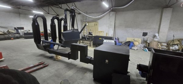 Linia do produkcji peletu DGL-5000  300-500kg z suszarnia i młynem