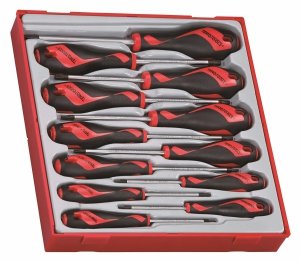 12-elementowy zestaw wkrętaków - TX Teng Tools TTD912TXN