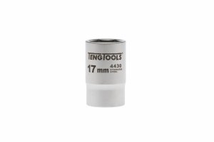Nasadka 6-kątna nierdzewna z chwytem 1/2 17 mm