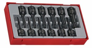 12-elementowy zestaw grotów maszynowych TX Teng Tools TT9212TX