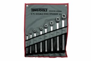Zestaw kluczy oczkowych Teng Tools 6308MM