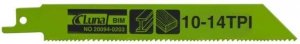 Brzeszczoty szablaste bimetalowe, do drewna i metalu 150x19x0,9-10/14 (25 szt.)