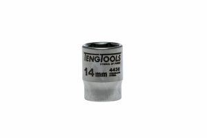 Nasadka 6-kątna nierdzewna z chwytem 3/8 14 mm