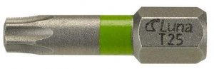 Groty wkrętakowe ze strefą skrętną Torx H6.3 25 mm TX25 (2 szt.)