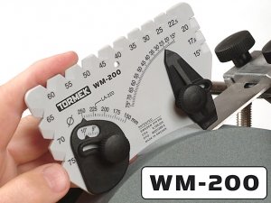 Kątomierz do ustawiania i pomiaru kątów ostrzy WM-200