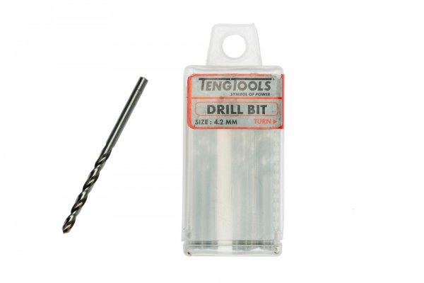 Wiertło kręte krótkie 4,2 mm (10 szt.) DBx042
