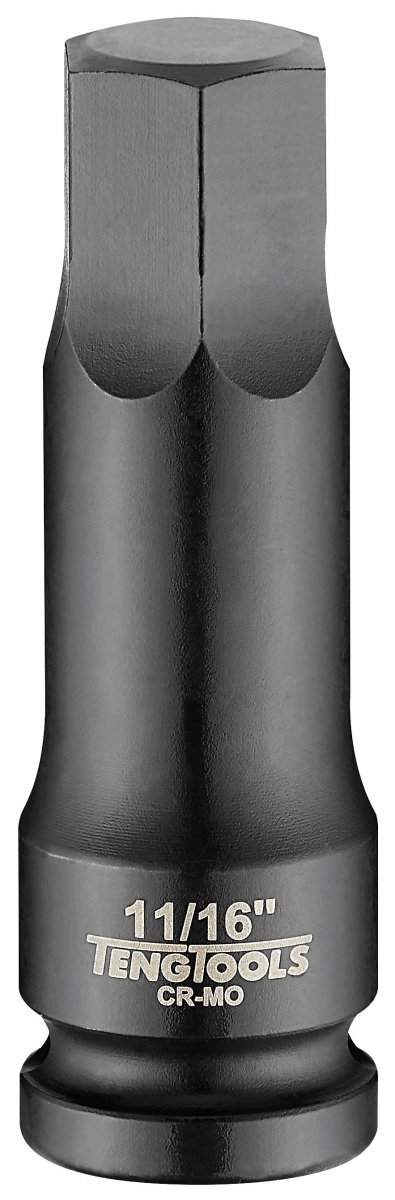 Nasadka udarowa długa 78 mm imbusowa z chwytem 1/2&quot; - 3/16&quot;