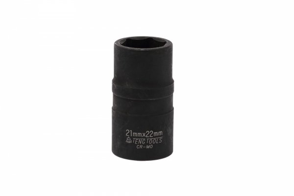 Dwustronna nasadka maszynowa z chwytem kwadratowym 1/2&quot; 21-22 mm