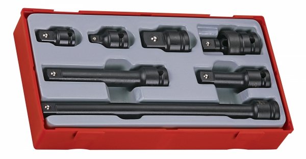 13-elementowy zestaw kluczy nasadowych maszynowych z chwytem kwadratowym 1/2&quot; Teng Tools TT9207A