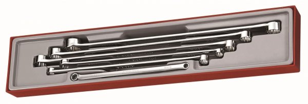 6-elementowy zestaw kluczy oczkowych Teng Tools TTXFL06