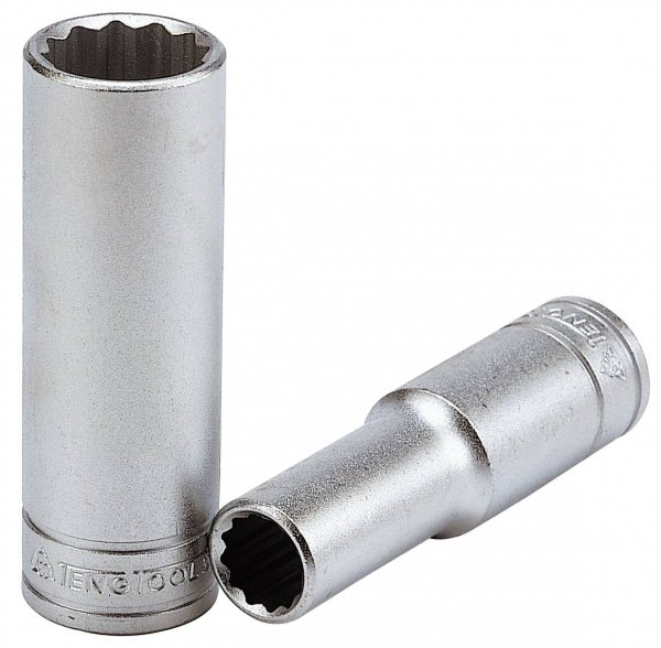 Nasadka długa z chwytem  3/8&quot; 12-kątna 16mm