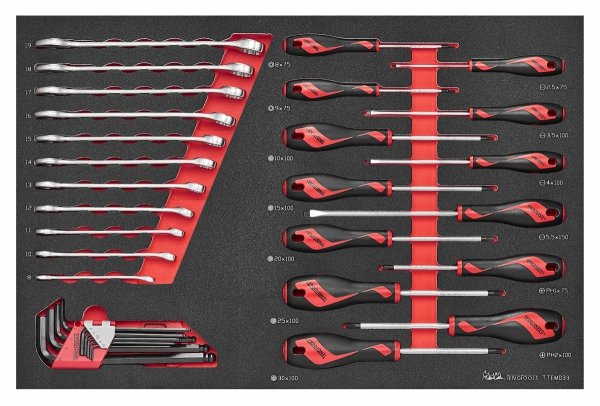 33-elementowy zestaw narzędzi Teng Tools TTEMD33