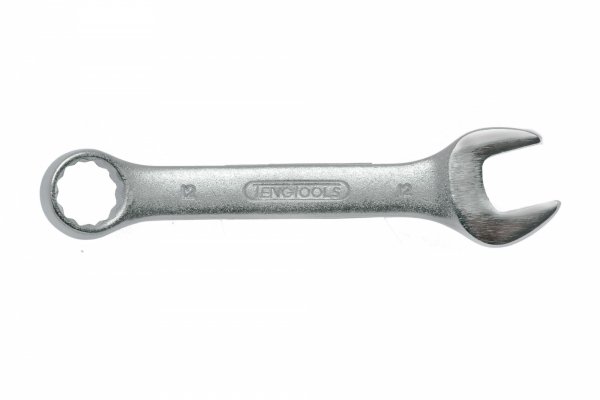 Klucz płasko-oczkowy krótki Stubby 12 mm