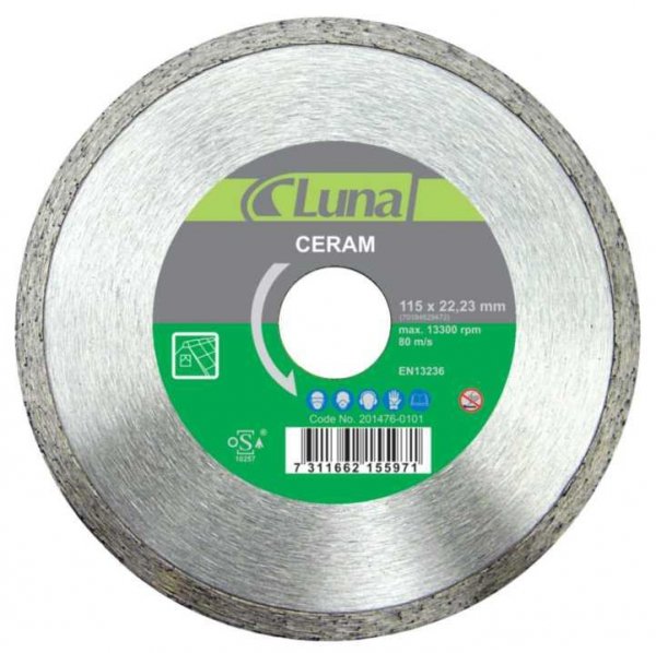 Tarcza tnąca diamentowa180x5x1,8x25,4/22C
