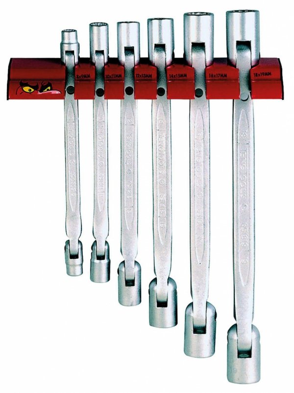 Wieszak ścienny do kluczy nasadowych przegubowych Teng Tools