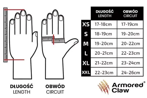 Rękawice antyprzekłuciowe Armored Claw Direct Safe™ - czarne